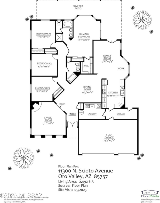 11300 N Scioto Ave, Oro Valley, AZ 85737 - room layout
