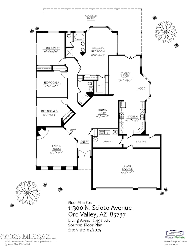 11300 N Scioto Ave, Oro Valley, AZ 85737 - room layout