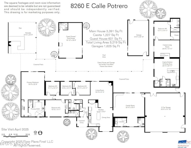 8260 E Calle Potrero, Tucson, AZ 85750 - view of home floor plan