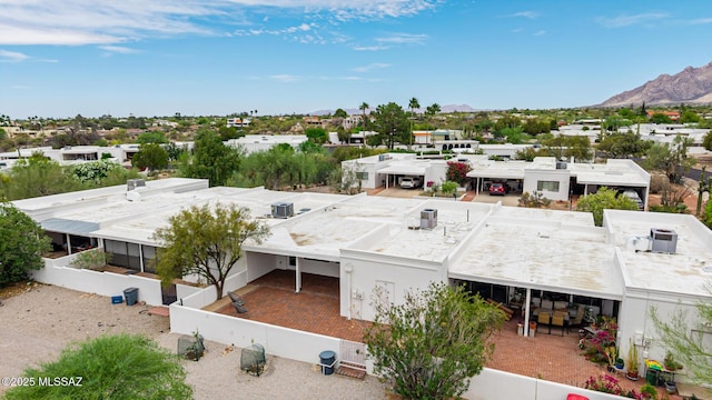 5050 N Crestridge Dr, Tucson, AZ 85718 - aerial view of residential area featuring mountains