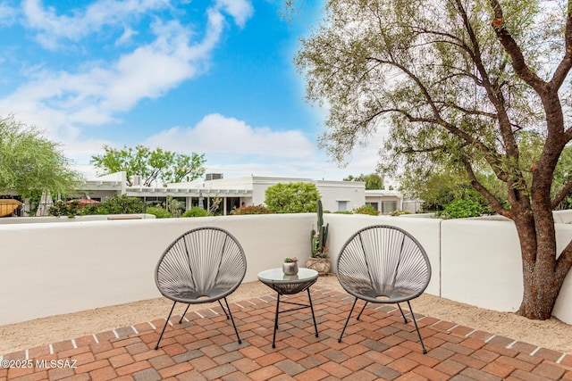 5050 N Crestridge Dr, Tucson, AZ 85718 - view of patio / terrace