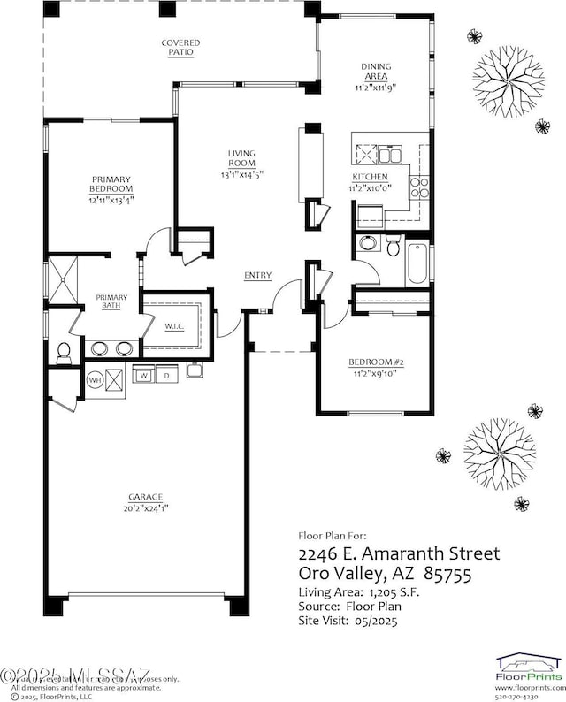 2246 E Amaranth St, Oro Valley, AZ 85755 - room layout