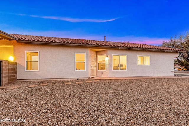 7746 S Trumpet Vine Ave, Tucson, AZ 85747 - back of property with stucco siding