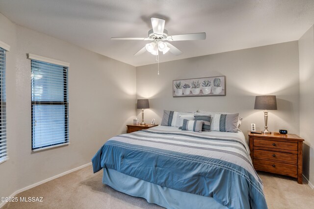5855 N Kolb Rd Unit 1102, Tucson, AZ 85750 - carpeted bedroom with baseboards and ceiling fan