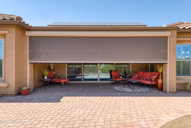 6719 W Kaibab Trl, Marana, AZ 85658 - view of patio with an outdoor hangout area