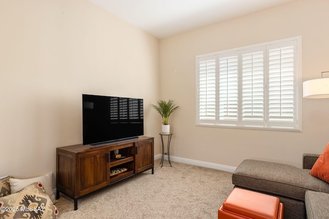 6719 W Kaibab Trl, Marana, AZ 85658 - living area with carpet flooring and baseboards