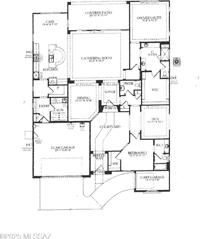 6719 W Kaibab Trl, Marana, AZ 85658 - home floor plan