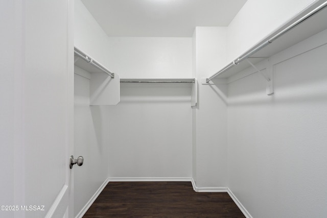 6775 S Aquiline Dr, Tucson, AZ 85756 - walk in closet featuring dark wood-style floors