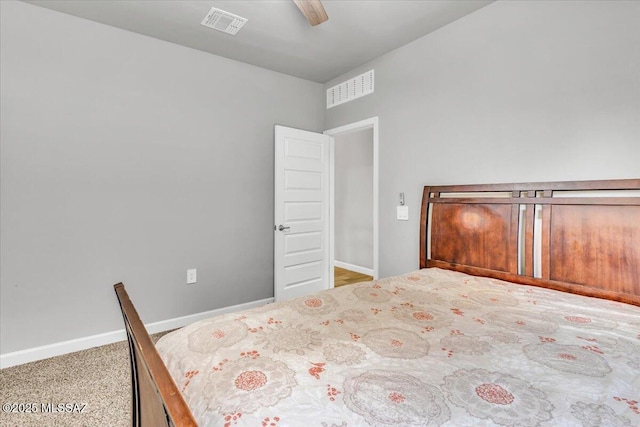 10094 N Cardon Grande Trl, Marana, AZ 85653 - carpeted bedroom featuring baseboards and a ceiling fan