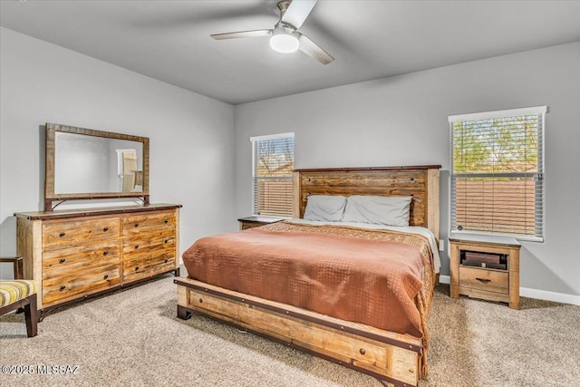 10094 N Cardon Grande Trl, Marana, AZ 85653 - carpeted bedroom with ceiling fan and baseboards