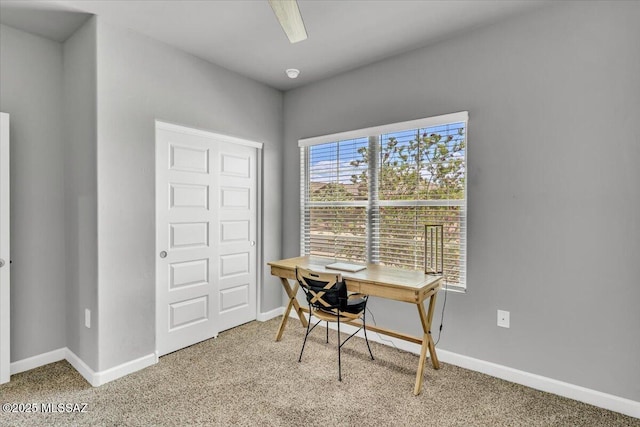 10094 N Cardon Grande Trl, Marana, AZ 85653 - office with carpet floors and baseboards
