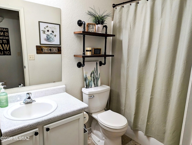 2866 W Medallion Dr, Tucson, AZ 85741 - full bathroom with toilet and vanity