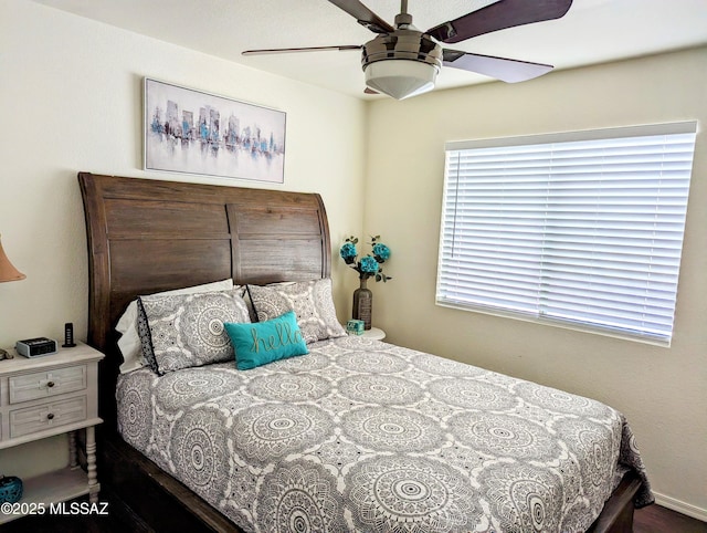 2866 W Medallion Dr, Tucson, AZ 85741 - bedroom featuring a ceiling fan