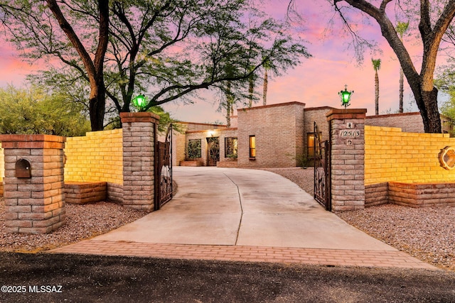 view of gate