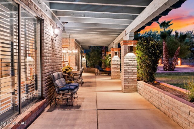 view of patio