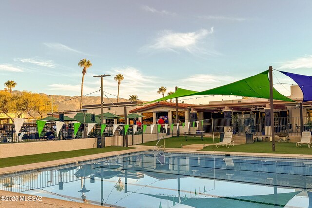 view of community pool