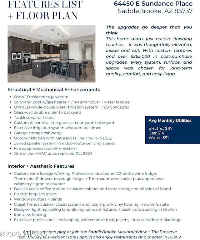 66450 E Sundance Pl, Saddlebrooke, AZ 85739 - view of a document