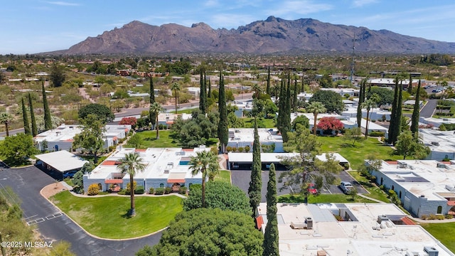 708 W Roller Coaster Rd, Tucson, AZ 85704 - aerial view of residential area with a mountain backdrop