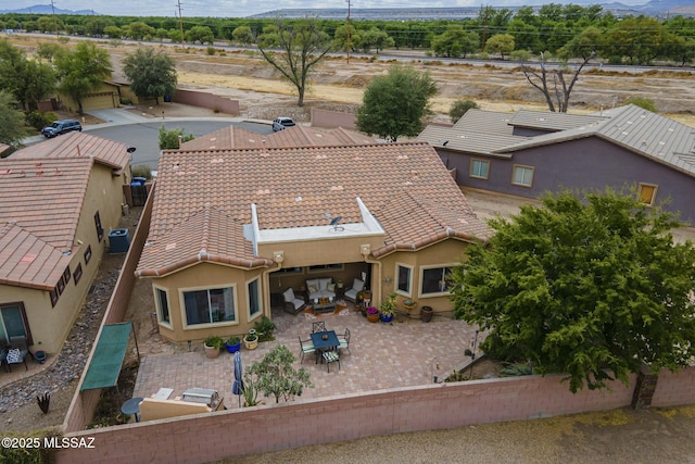 825 E Gunsight Mountain Pl, Sahuarita, AZ 85629 - drone / aerial view of a mountain backdrop