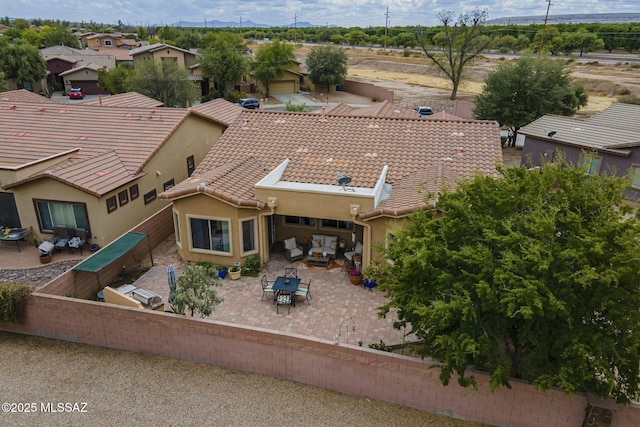 825 E Gunsight Mountain Pl, Sahuarita, AZ 85629 - aerial perspective of suburban area