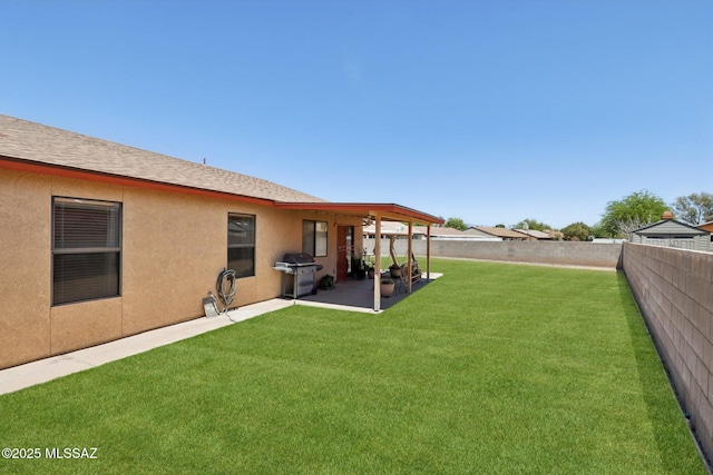 1861 W Sauvignon Dr, Tucson, AZ 85746 - view of yard with a patio area