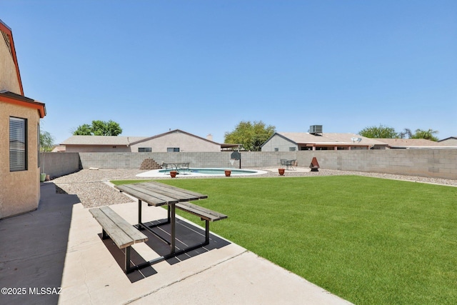 1861 W Sauvignon Dr, Tucson, AZ 85746 - view of yard featuring a patio area
