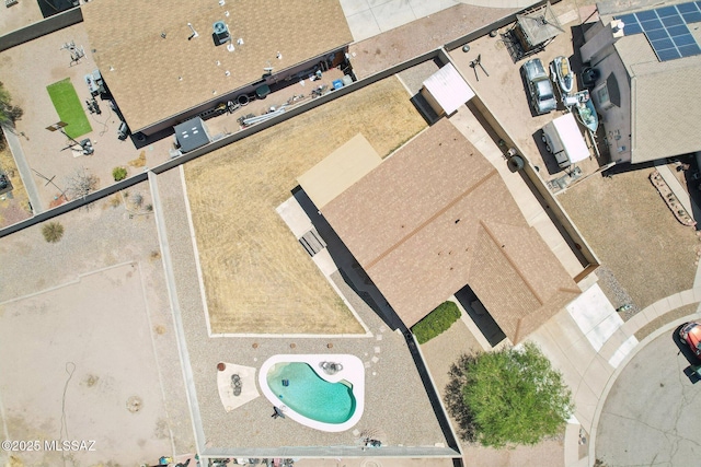 1861 W Sauvignon Dr, Tucson, AZ 85746 - aerial view of a pool
