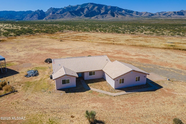 1176 W Trigger Ln, Cochise, AZ 85606 - overview of rural landscape with a mountain backdrop