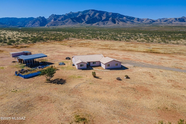 1176 W Trigger Ln, Cochise, AZ 85606 - aerial view of sparsely populated area with mountains