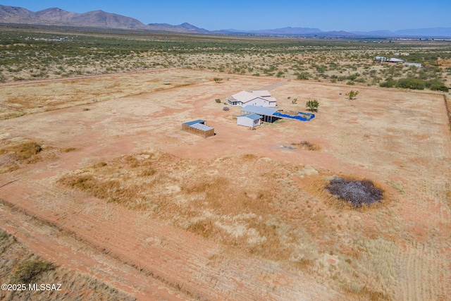 1176 W Trigger Ln, Cochise, AZ 85606 - overview of rural landscape featuring mountains and a desert landscape