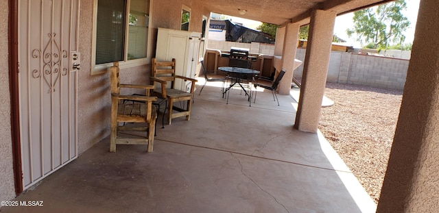 1732 W Pineriver Pl, Tucson, AZ 85746 - fenced backyard featuring a patio