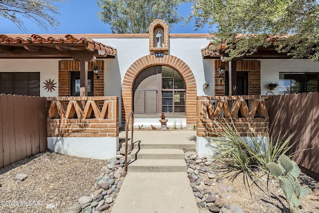 344 S Paseo Sarta Unit C, Green Valley, AZ 85614 - view of front of home featuring a porch and stucco siding