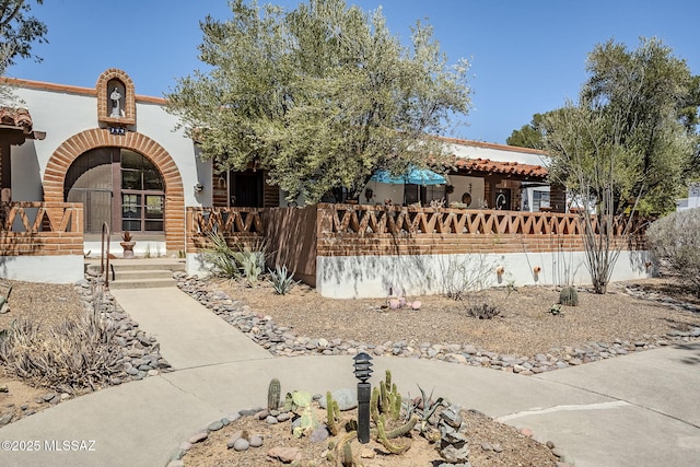 344 S Paseo Sarta Unit C, Green Valley, AZ 85614 - view of mediterranean / spanish house