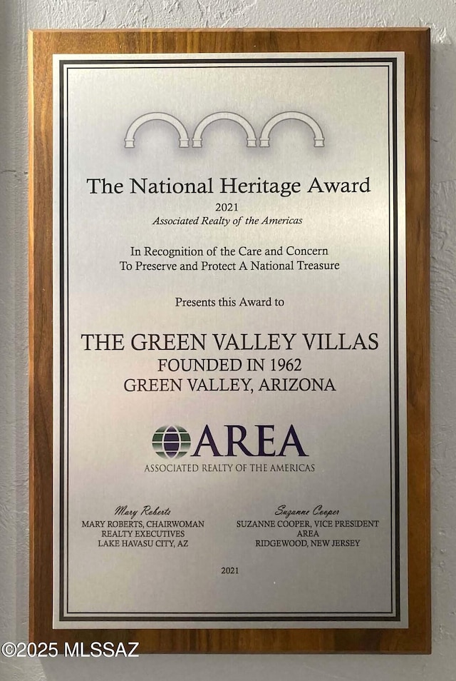 344 S Paseo Sarta Unit C, Green Valley, AZ 85614 - view of a license / certification
