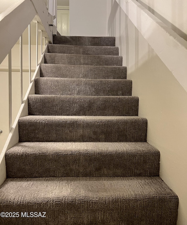 view of staircase