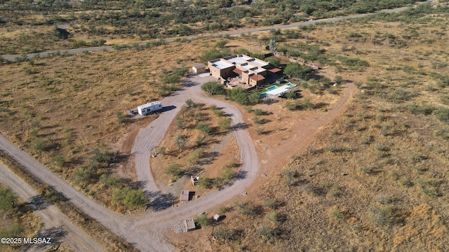 12800 W Arivaca Rd, Amado, AZ 85645 - aerial overview of property's location featuring rural landscape