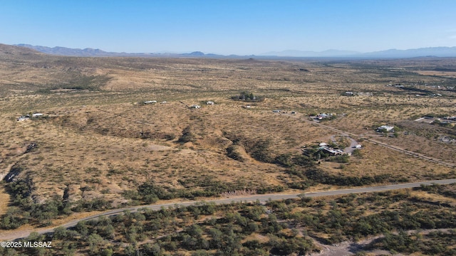 12800 W Arivaca Rd, Amado, AZ 85645 - aerial view of property and surrounding area featuring mountains and rural landscape