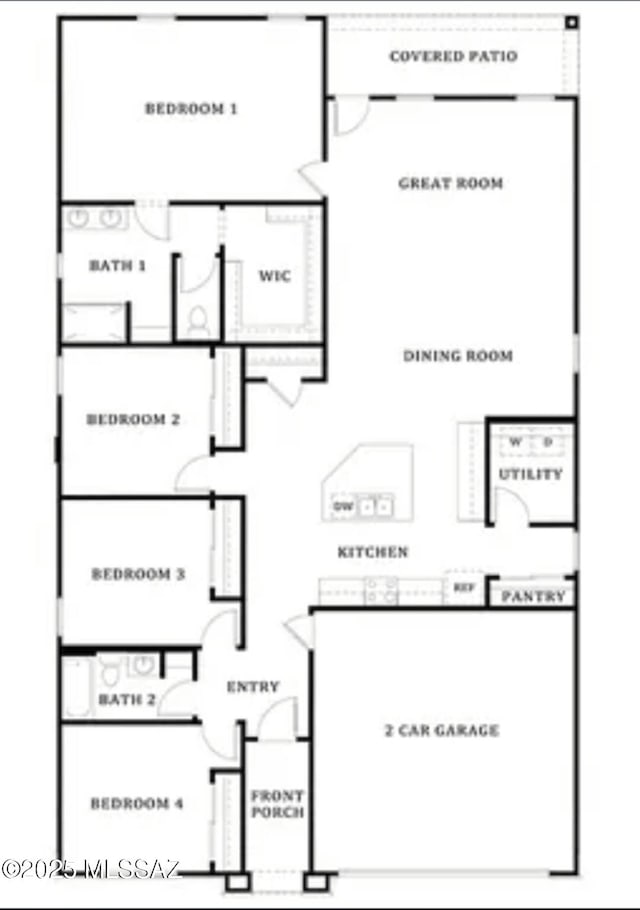 12734 E Russo Dr, Vail, AZ 85641 - room layout