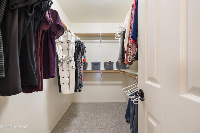9429 N Elan Ln, Tucson, AZ 85742 - spacious closet featuring carpet floors