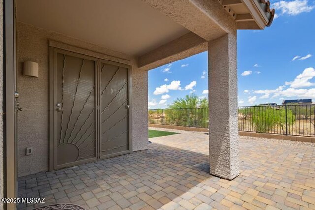 6902 W Leeward Cove Way, Tucson, AZ 85757 - view of patio