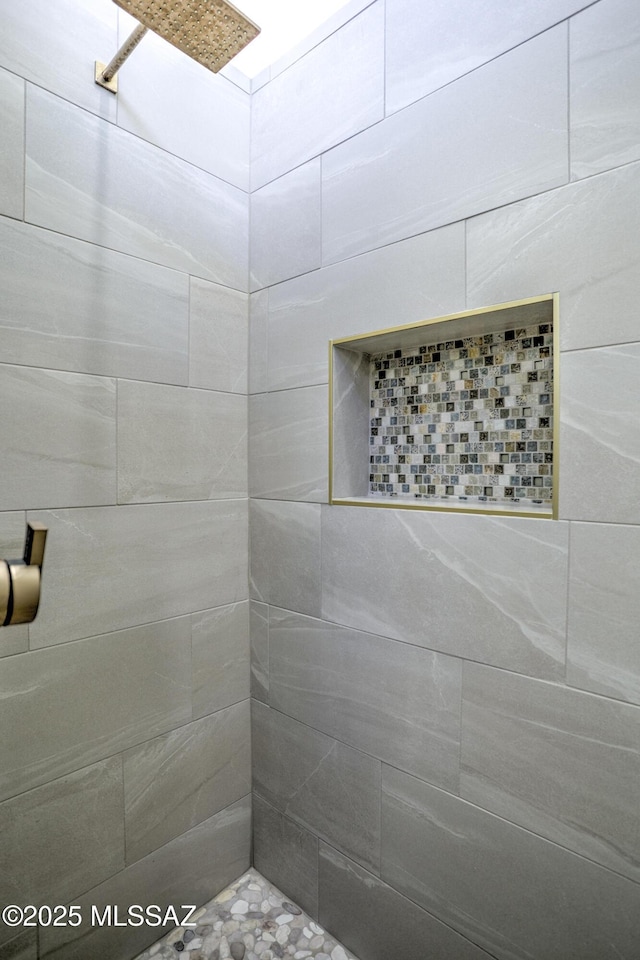 218 W Milbrae Springs Dr, Oro Valley, AZ 85755 - full bathroom featuring tiled shower