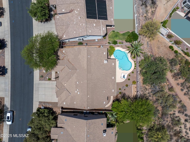 218 W Milbrae Springs Dr, Oro Valley, AZ 85755 - aerial view of a pool