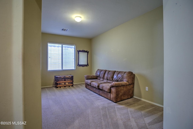 11113 N Rams Horn Trl N, Oro Valley, AZ 85737 - carpeted living area with baseboards