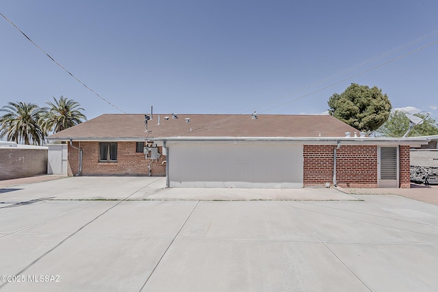 6158 E Calle Aurora, Tucson, AZ 85711 - exterior space with brick siding and fence
