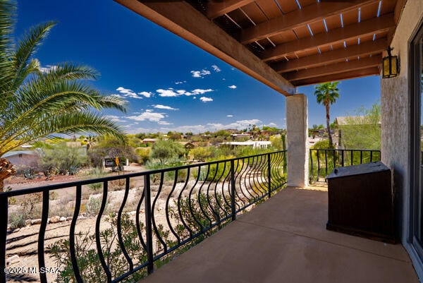 1861 N Camino Claveles, Tucson, AZ 85745 - view of balcony