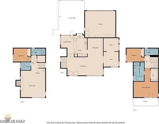 1861 N Camino Claveles, Tucson, AZ 85745 - property floor plan