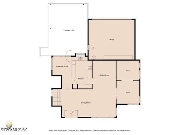 1861 N Camino Claveles, Tucson, AZ 85745 - room layout