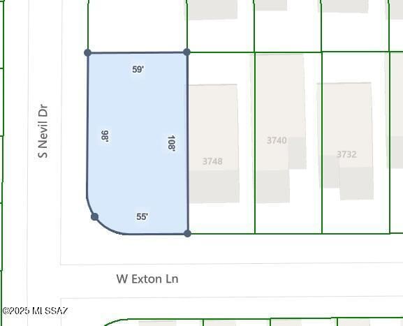 3756 W Exton Ln, Tucson, AZ 85746 - map / location