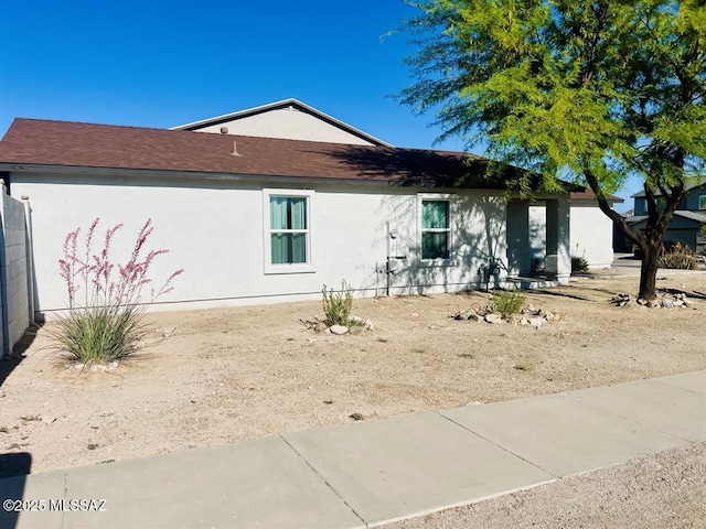 3756 W Exton Ln, Tucson, AZ 85746 - view of front facade featuring stucco siding