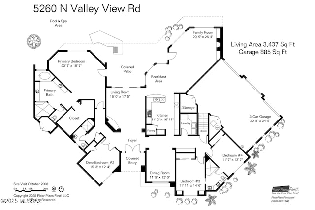 floor plan / room layout